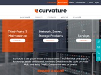 Desktop screenshot for curvature.com