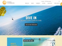 Desktop screenshot for visitstpeteclearwater.com