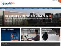 Desktop screenshot for uoit.ca