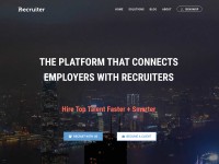 Desktop screenshot for recruiter.com