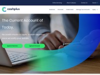 Desktop screenshot for cashplus.com