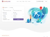 Desktop screenshot for usairling.com