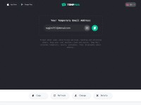 Desktop screenshot for temp-mail.org