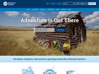Desktop screenshot for adventurecycling.org