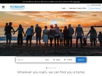 Desktop screenshot for wyndhamvacationrentals.com