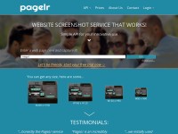 Desktop screenshot for pagelr.com