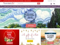 Desktop screenshot for overstockart.com
