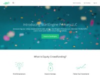 Desktop screenshot for startengine.com