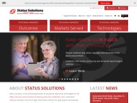 Desktop screenshot for statussolutions.com