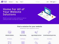 Desktop screenshot for websiteplanet.com