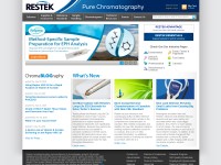 Desktop screenshot for restek.com