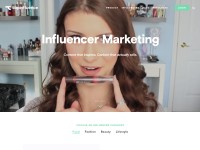Desktop screenshot for tapinfluence.com