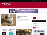 Desktop screenshot for thehorse.com