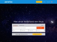 Desktop screenshot for pararius.nl