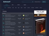 Desktop screenshot for astrosurf.com