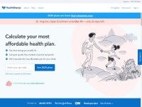 Desktop screenshot for healthsherpa.com