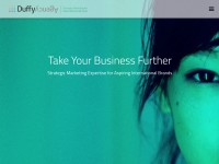 Desktop screenshot for duffy.agency