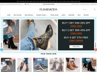 Desktop screenshot for flamemoda.com