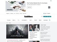 Desktop screenshot for radiotimes.com