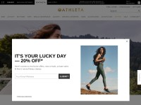 Desktop screenshot for athleta.com