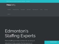 Desktop screenshot for primestaffing.ca