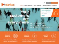 Desktop screenshot for claritas.com