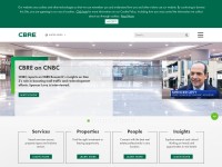 Desktop screenshot for cbre.us