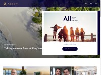 Desktop screenshot for accor.com