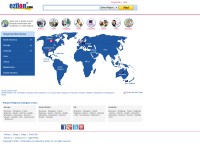 Desktop screenshot for ezilon.com