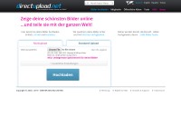 Desktop screenshot for directupload.net