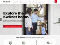 Desktop screenshot for kwikset.com