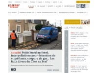 Desktop screenshot for leberry.fr