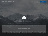 Desktop screenshot for uploadfiles.io