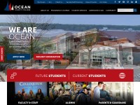 Desktop screenshot for ocean.edu