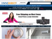 Desktop screenshot for hvacdirect.com