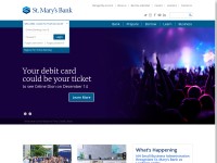 Desktop screenshot for stmarysbank.com