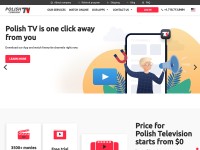 Desktop screenshot for polishtvcompany.com