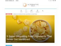 Desktop screenshot for thealternativedaily.com