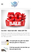 How 1etti.com looks like on a mobile device such as an iPhone.