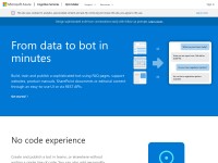 Desktop screenshot for qnamaker.ai