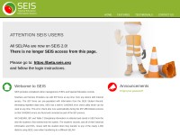 Desktop screenshot for seis.org