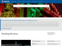 Desktop screenshot for denvergov.org