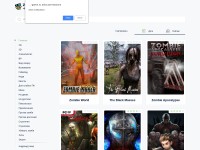 Desktop screenshot for zombi-game.ru
