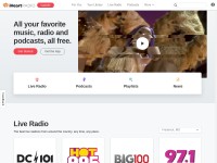Desktop screenshot for iheart.com