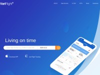 Desktop screenshot for variflight.com