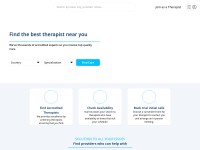 Desktop screenshot for therapists.therapymantra.co