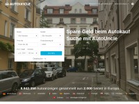 Desktop screenshot for autouncle.de