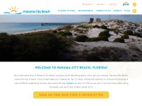 Desktop screenshot for visitpanamacitybeach.com