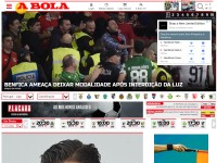 Desktop screenshot for abola.pt