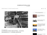 Desktop screenshot for sobrehistoria.com